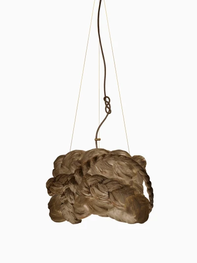 The Bride pendant lamp- Brūna (Small) ø50cm