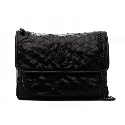 SAINT LAURENT Niki soma ar ķēdītes siksnu