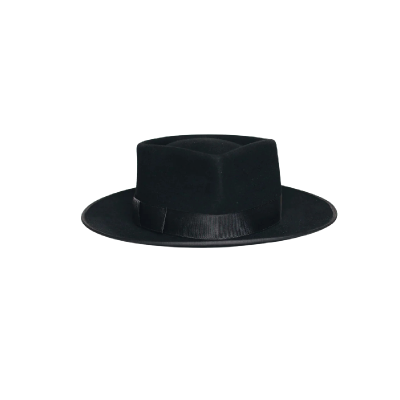 Melna Fitz Roy fedora