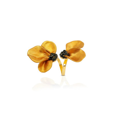 GOLD FLOWER gredzens