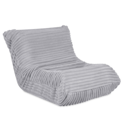 PLUSH NEST ergonomiskais bērnu atpūtas krēsls MOONI, pelēks, Puffy Lamell