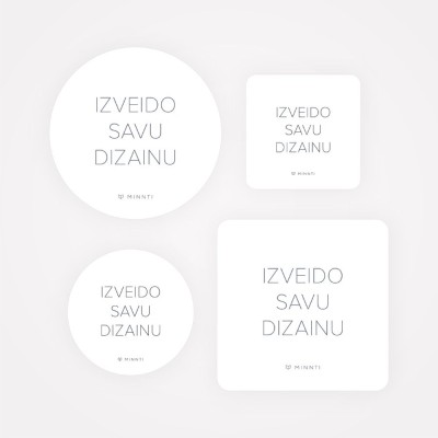 Personalizētas uzlīmes - Izveido savu dizainu