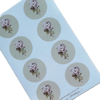 Uzlīmju komplekts "Vintage rose"