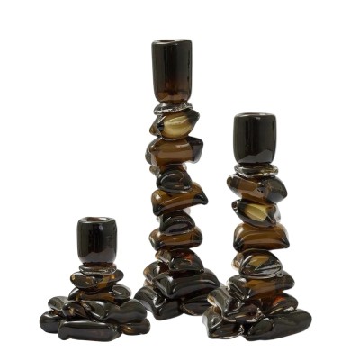 Svečturis CARAMELLO espresso 19cm