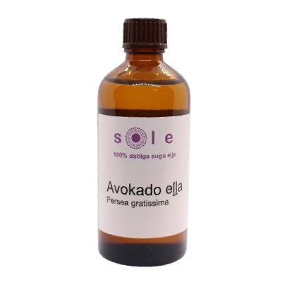 Avokado eļļa, rafinēta: 100 ml