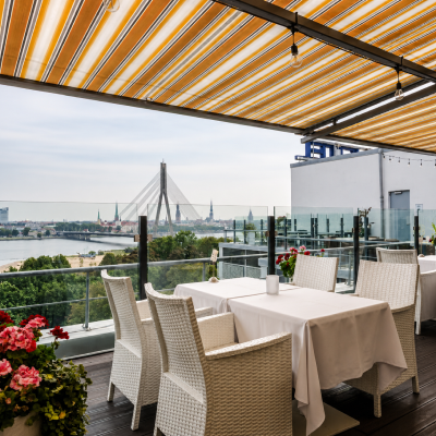 Riga Islande Hotel Jumta terase