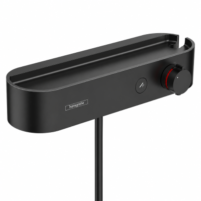 Dušas termostats ShowerTablet Select 400, matēts melns