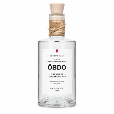 ŌBDO Premium sausais džins, Alk. 43.7%